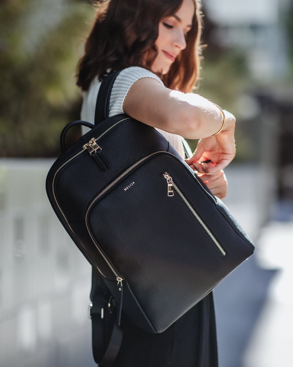 Mira & Moss Harper Backpack - Plum
